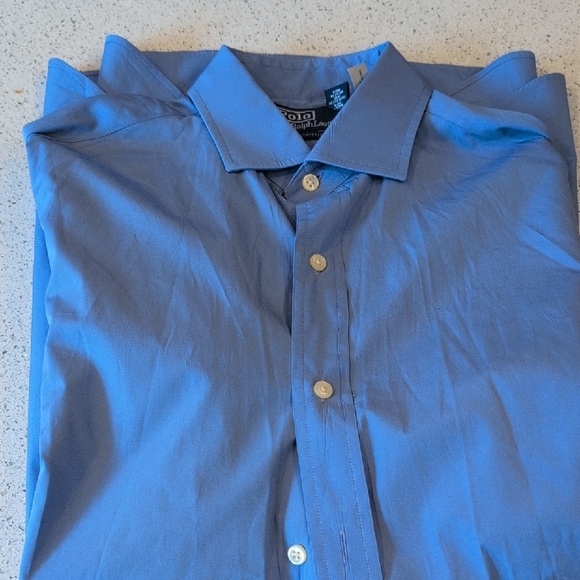 Ralph Lauren Polo Blue Dress Shirt - Picture 6 of 8